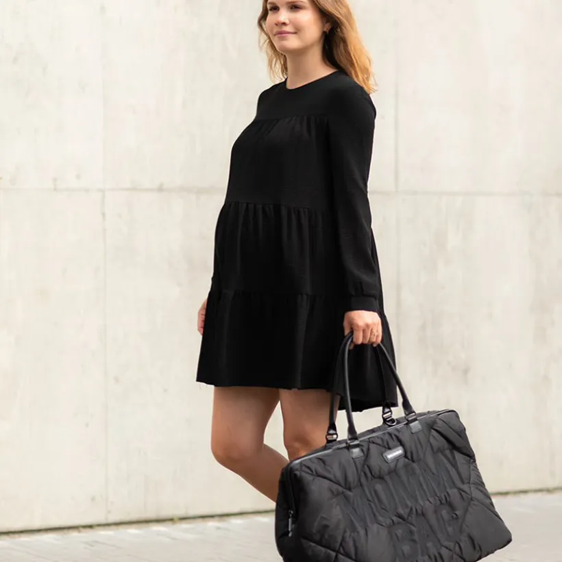 Sac à langer Mommy Bag Matelassé Noir