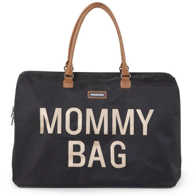 Sac à langer Mommy Bag - Noir/Or