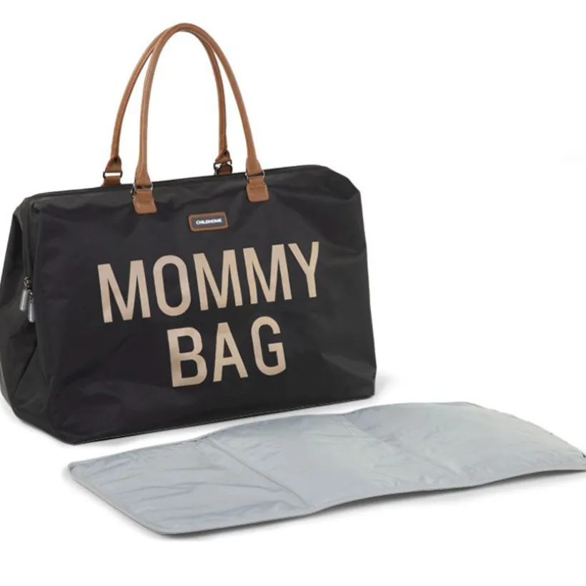 Sac à langer Mommy Bag - Noir/Or