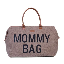 Sac à langer Mommy Bag Signature Teddy Brun clair