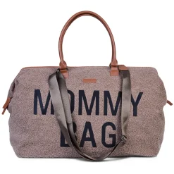 Sac à langer Mommy Bag Signature Teddy Brun clair