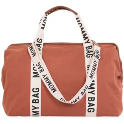 Sac à langer Mommy Bag Signature Canvas Terracotta