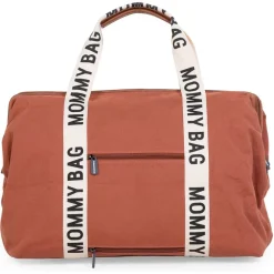 Sac à langer Mommy Bag Signature Canvas Terracotta
