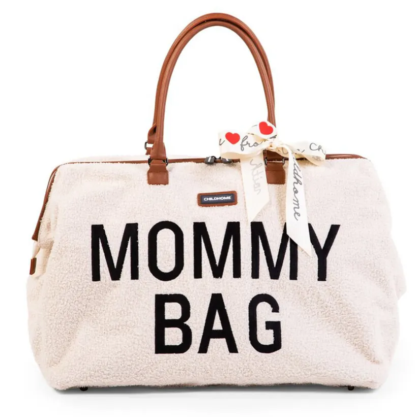 Sac à langer Mommy Bag Teddy - Écru