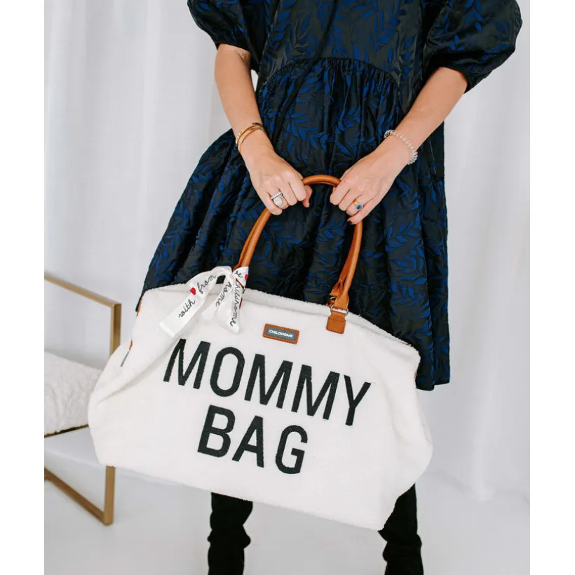 Sac à langer Mommy Bag Teddy - Écru