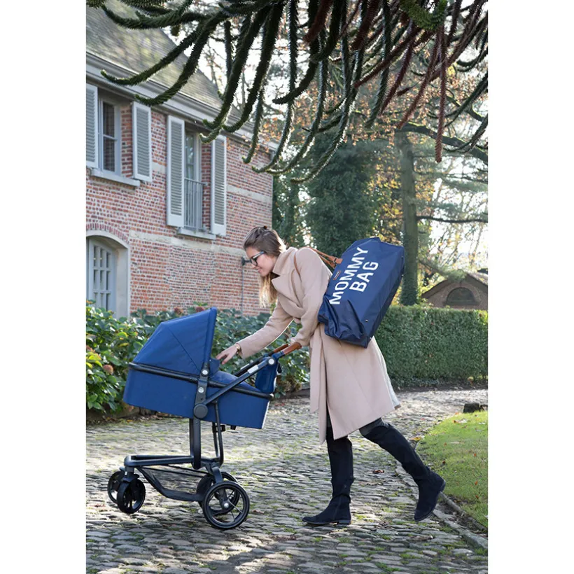 Sac à langer Mommy Bag 55 x 30 x 30 cm - Bleu marine