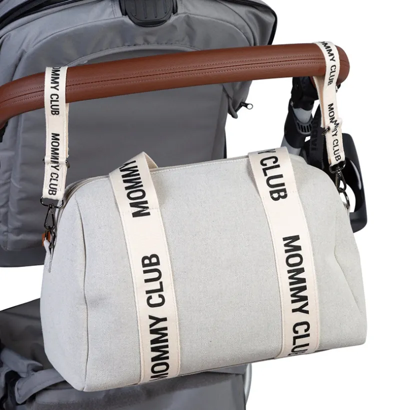 Sac à langer Mommy Club Signature + tapis à langer off white