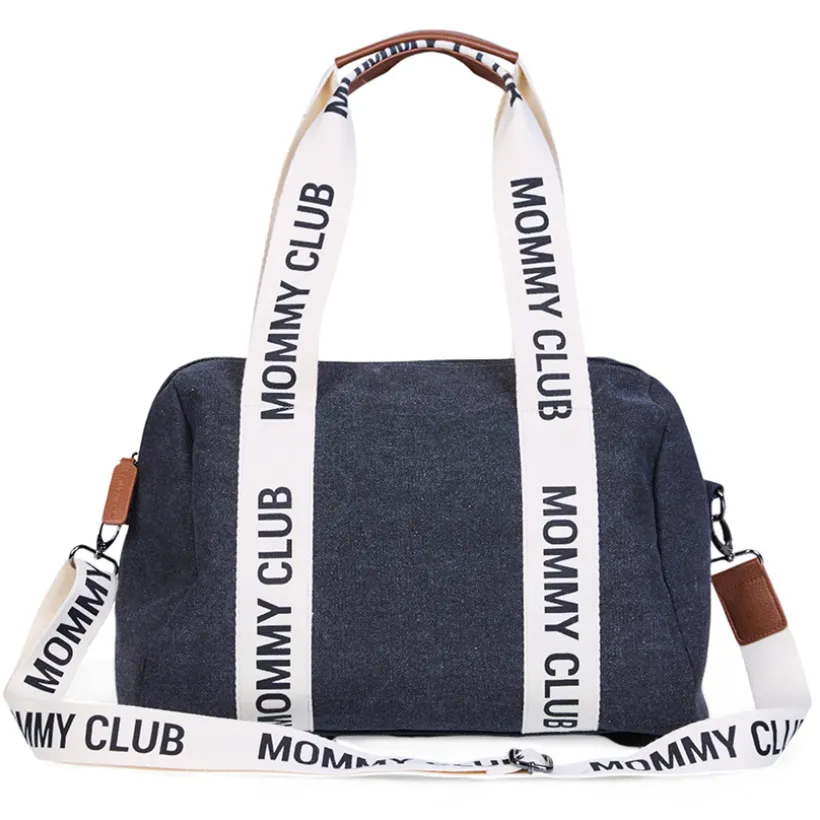 Sac à langer Mommy Club Signature Canvas Noir