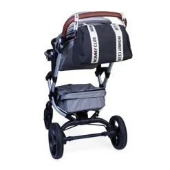 Sac à langer Mommy Club Signature Canvas Noir