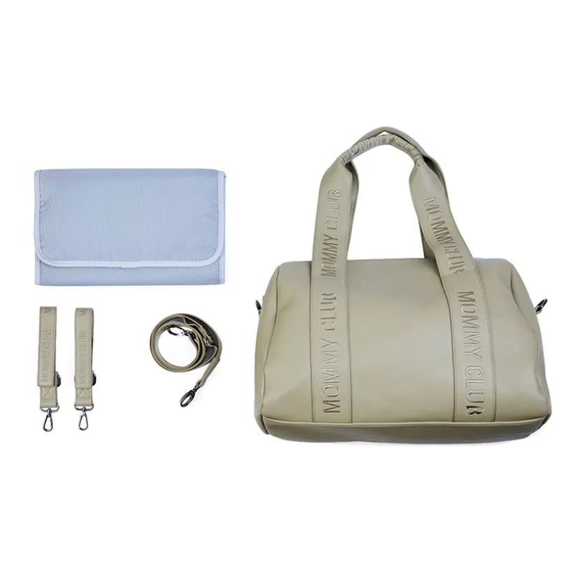 Sac à langer Mommy Club Signature Simili cuir Vert