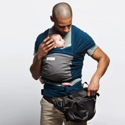Sac à langer multifonction CaravanBag + Hip SeatNoir