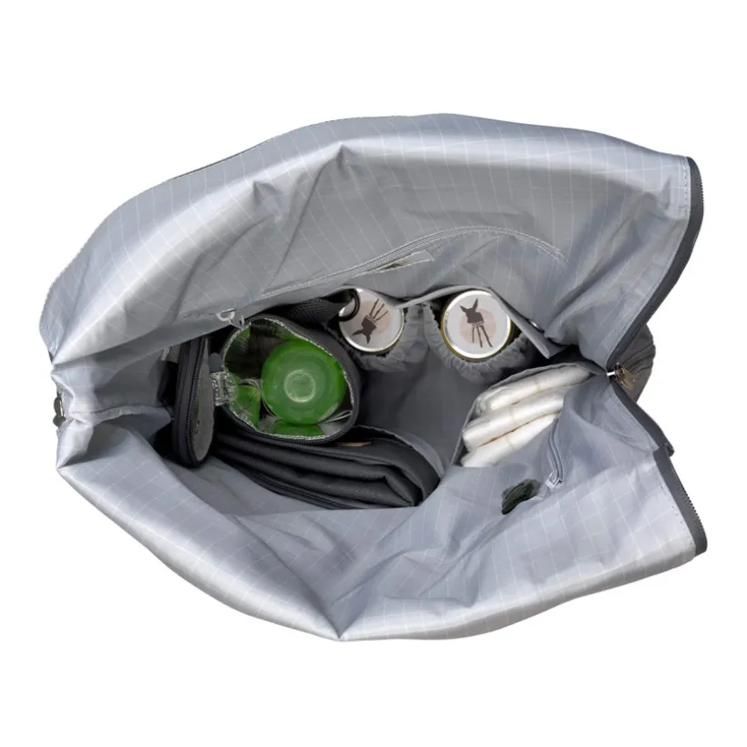 Sac à langer Rolltop Up - Anthracite