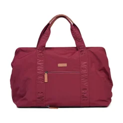 Sac à langer signature Mommy Bag urban bordeaux