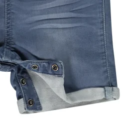 Salopette courte effet jean pour bébé garçon