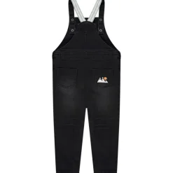 Salopette longue en jean print fantaisie pour garçon