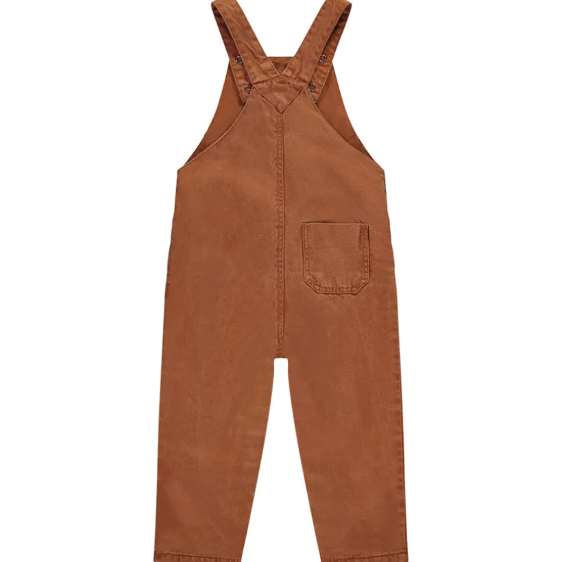 Salopette longue en twill doublé pour bébé garçon