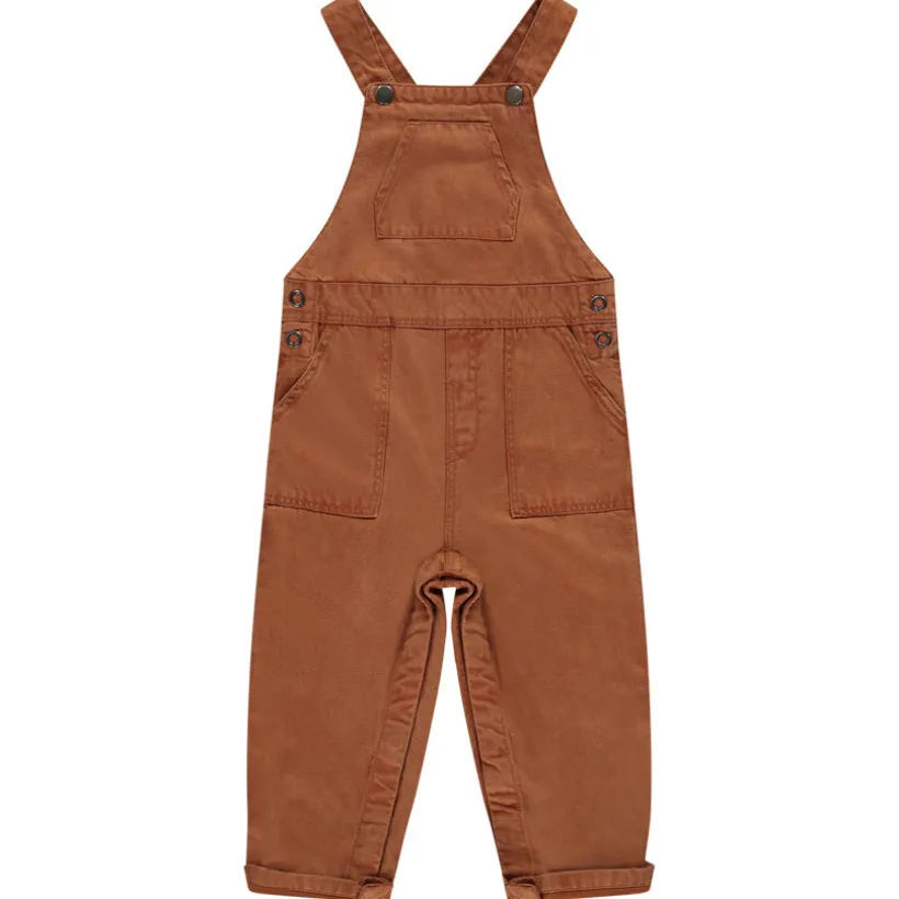 Salopette longue en twill doublé pour bébé garçon