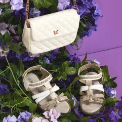 Sandales à brides fantaisie pour fille