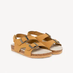 Sandales à double boucles et scratch pour garçon