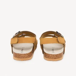 Sandales à double boucles et scratch pour garçon