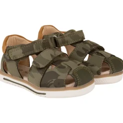 Sandales fermées et scratchées imprimé camouflage pour bébé garçon