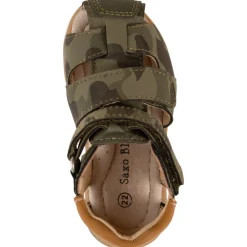 Sandales fermées et scratchées imprimé camouflage pour bébé garçon