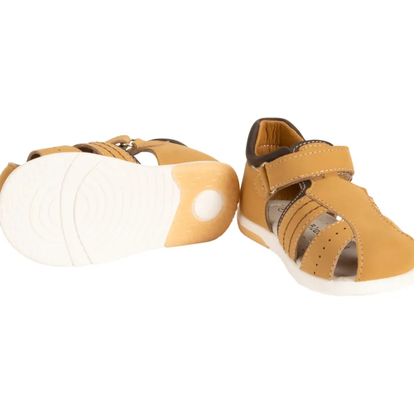 Sandales velcro avec perforations pour bébé garçon