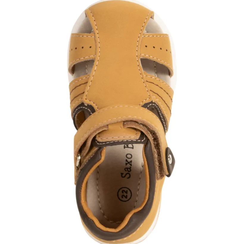 Sandales velcro avec perforations pour bébé garçon