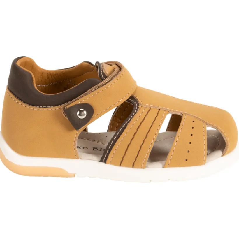 Sandales velcro avec perforations pour bébé garçon