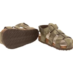 Sandales velcro imprimé camouflage pour bébé garçon