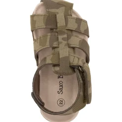 Sandales velcro imprimé camouflage pour bébé garçon