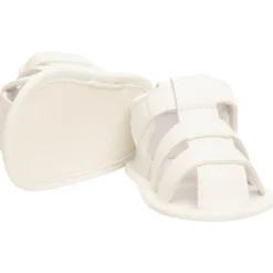 Sandales velcro unis à lanières pour bébé