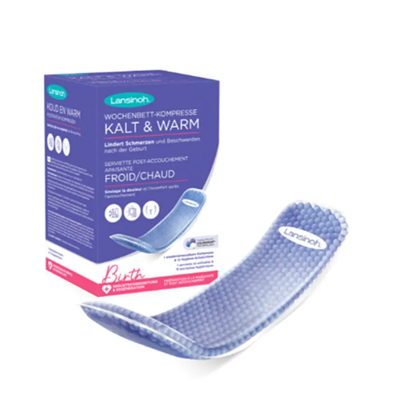 Serviette Post Accouchement apaisante - Chaud/Froid