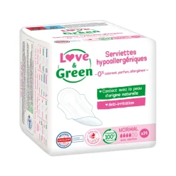 Serviettes hypoallergéniques x14