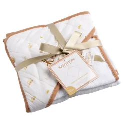 Set cape de bain et gant Sunlight