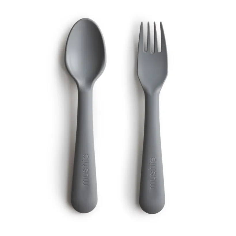 Set couverts fourchette + cuillère - Smoke