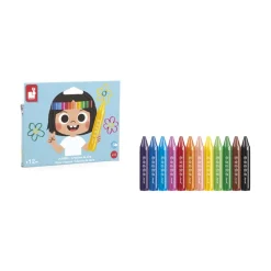 Set crayons de cire pour colorier x12