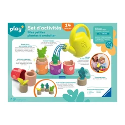Set d'activités Mes petites plantes à emboîter Play+