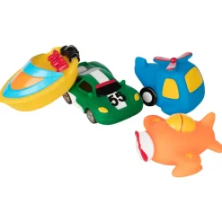 Set de 4 aspergeurs de bain Véhicules