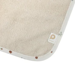 Set de bain avec cape et gant de toilette Roi des Forêts beige