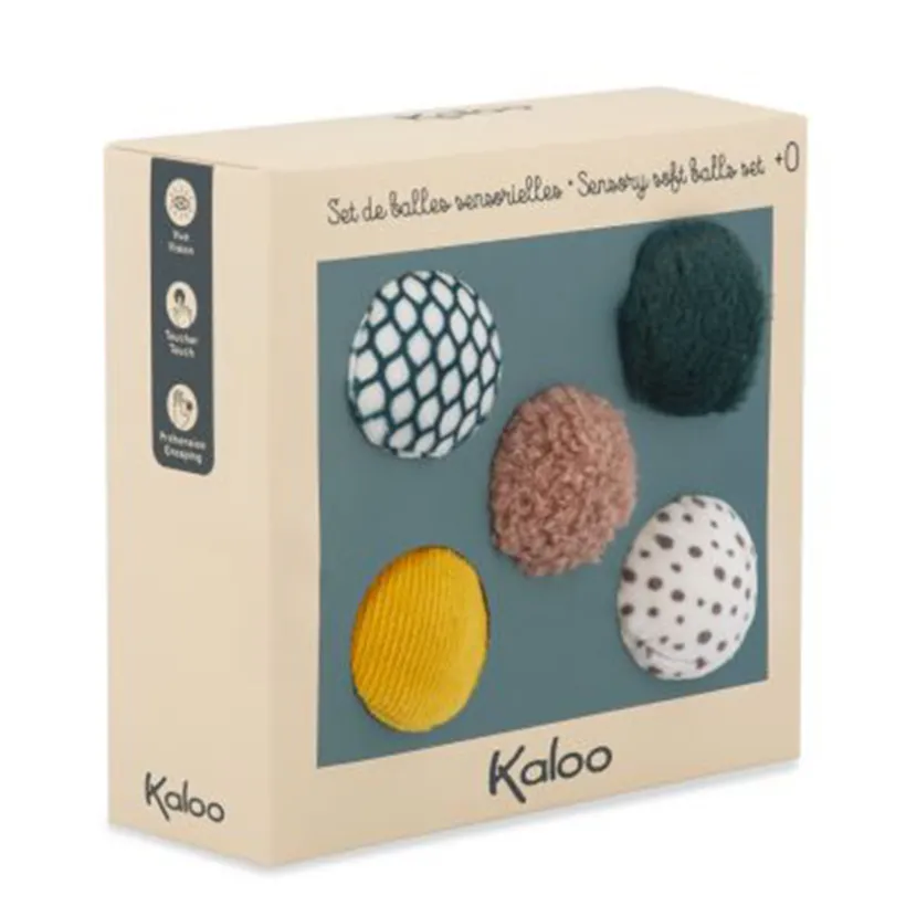 Set de 5 balles sensorielles stimuli