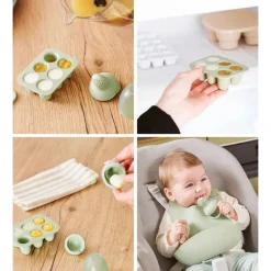 Set de contenants silicone & Grignoteuse