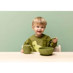 Set de 2 cuillères silicone Mr Dino