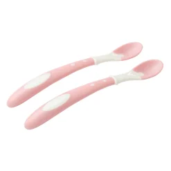Set de 2 cuillères thermosensibles Miamix - Rose