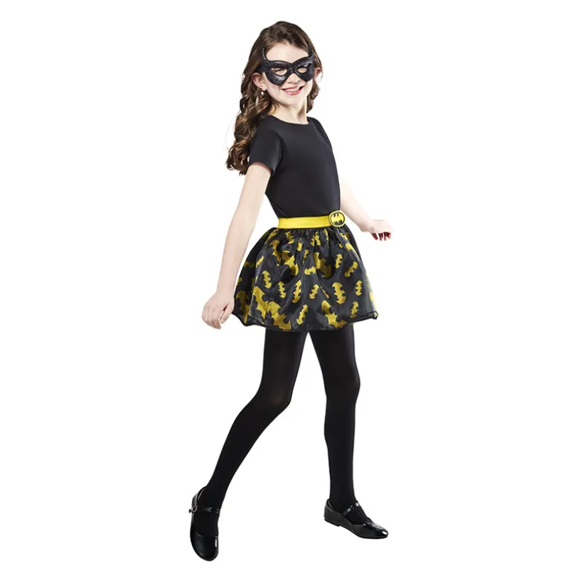 Set de déguisement 5-8 ans tutu + masque Batgirl Warner