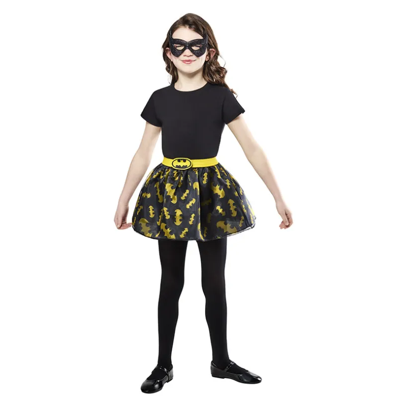 Set de déguisement 5-8 ans tutu + masque Batgirl Warner