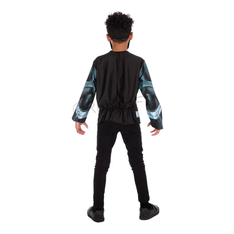 Set de déguisement top + masque Black Panther Marvel