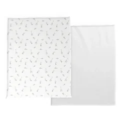 Set de 2 draps housses en coton pour Next2Me cloud