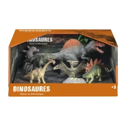 Set de 5 figurines dinosaures (modèle aléatoire)