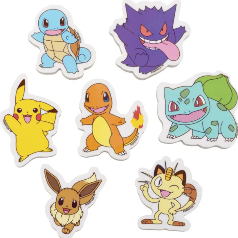 Set de 7 gommes Pokémon